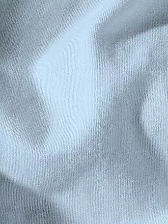 FLEURESSE | Satin Spannleintuch Royal Uni 180x200cm Hellblau | 